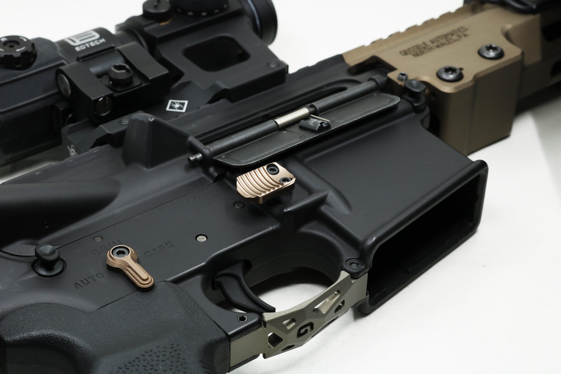 Revanchist Curved Trigger Type A For Marui TM M4 MWS GBBR