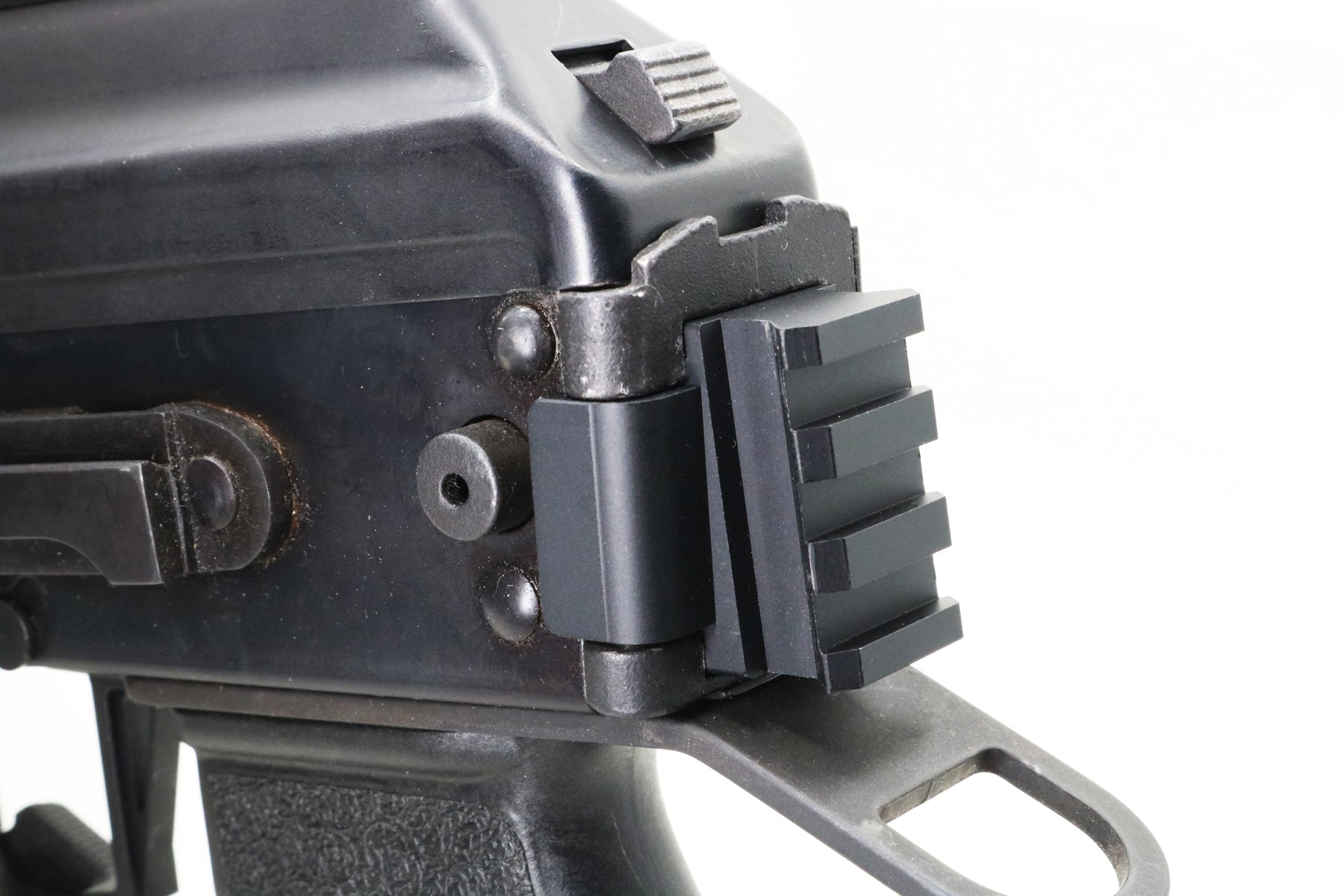 Revanchist M1913 20mm Rail Stock Adapter for LCT / GHK AK Folding Stock Series ( Black )