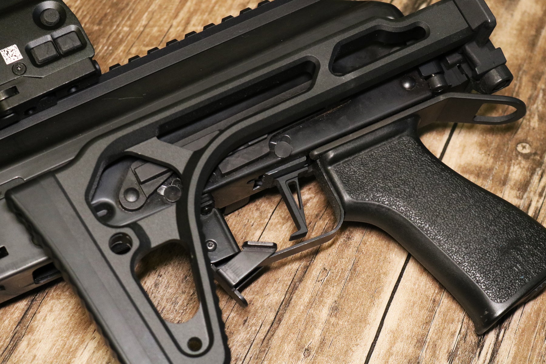 Revanchist M1913 20mm Rail Stock Adapter for LCT / GHK AK Folding Stock Series ( Black )