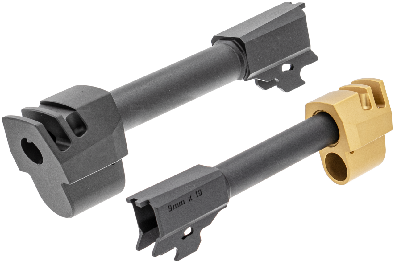 Revanchist AC Style CNC Compensator with 14mm CCW Thread Outer Barrel Set For SIG AIR / VFC P320 M17 M18 GBBP-Gold