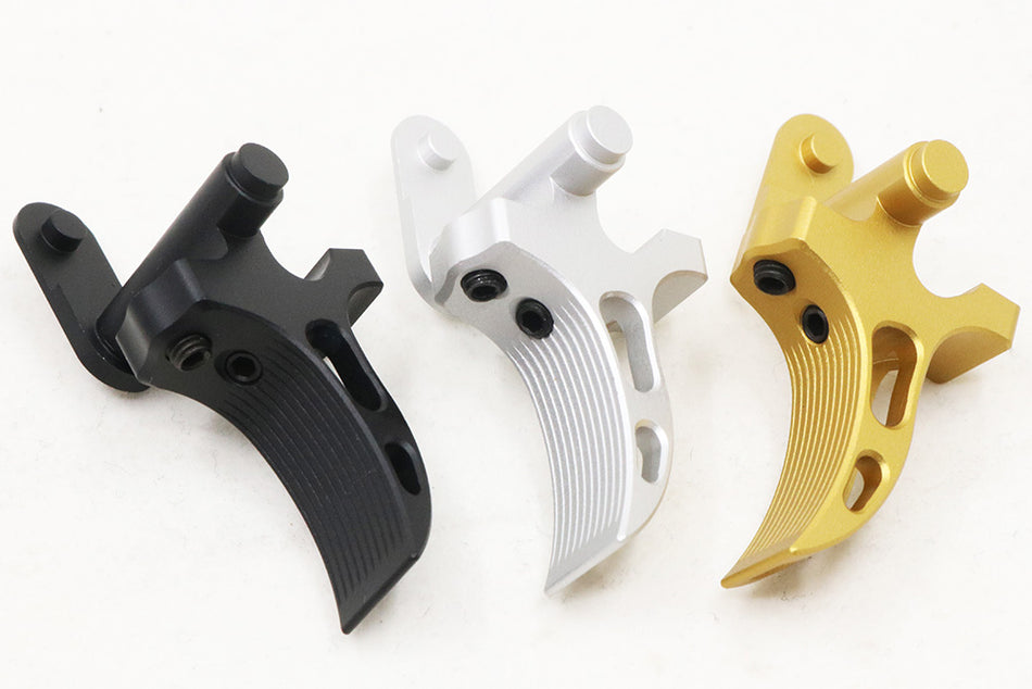 Revanchist AC Style CNC Dual Adjustable Curved Trigger For SIG AIR / VFC P320 M17 M18 GBBP-Gold