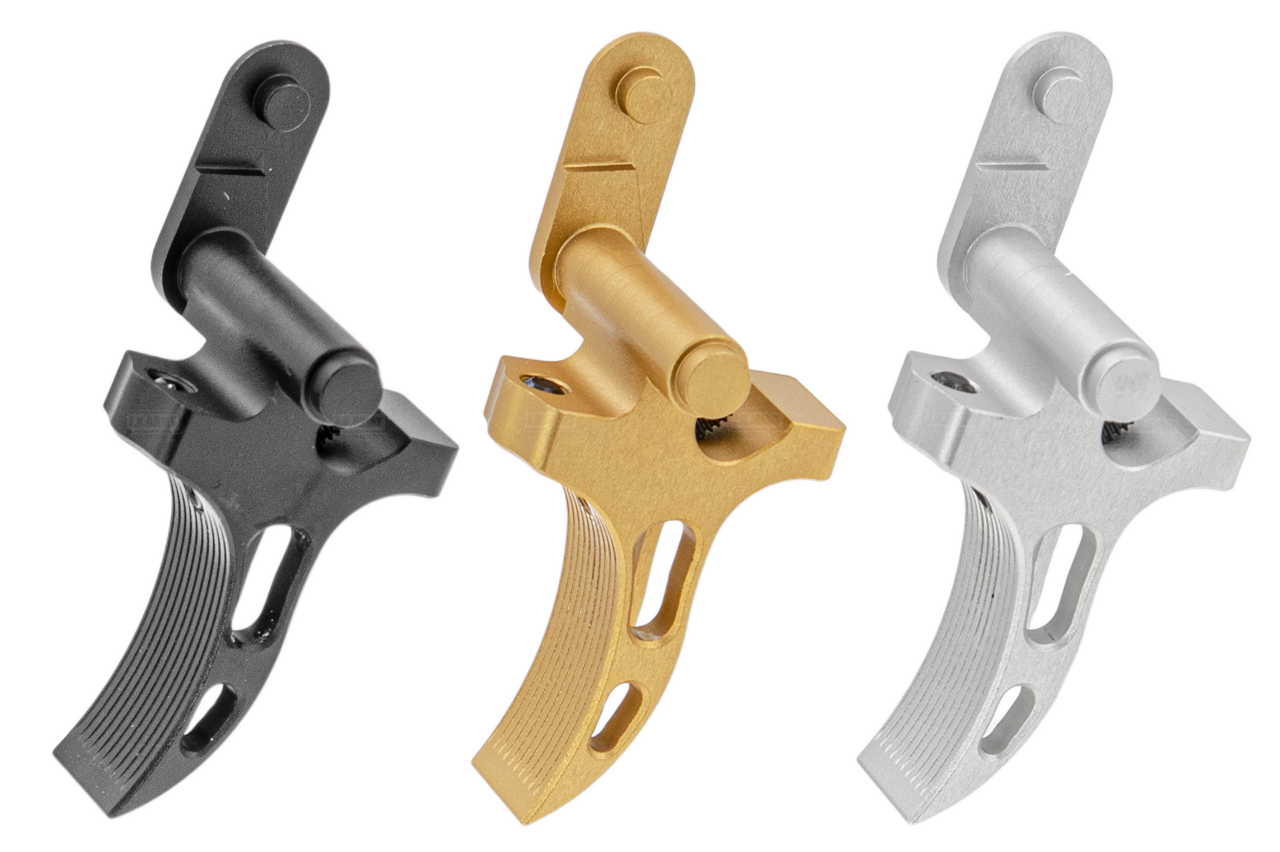 Revanchist AC Style CNC Dual Adjustable Curved Trigger For SIG AIR / VFC P320 M17 M18 GBBP-Gold