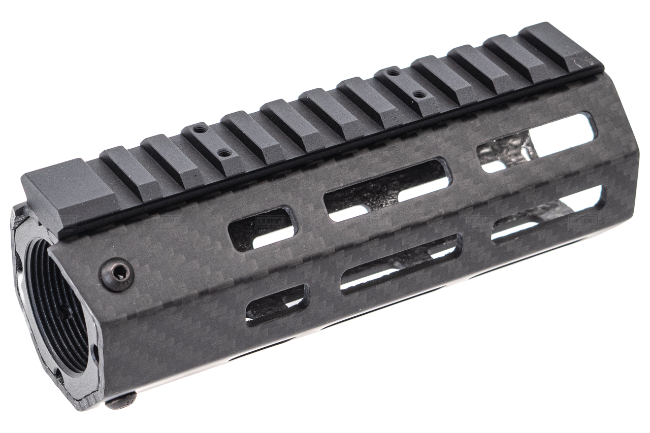 Revanchist Carbon Fiber Handguard Rail For Marui TM MWS GBBR Series ( 5.5" / 9.5" / 12.5" )-5.5 inch