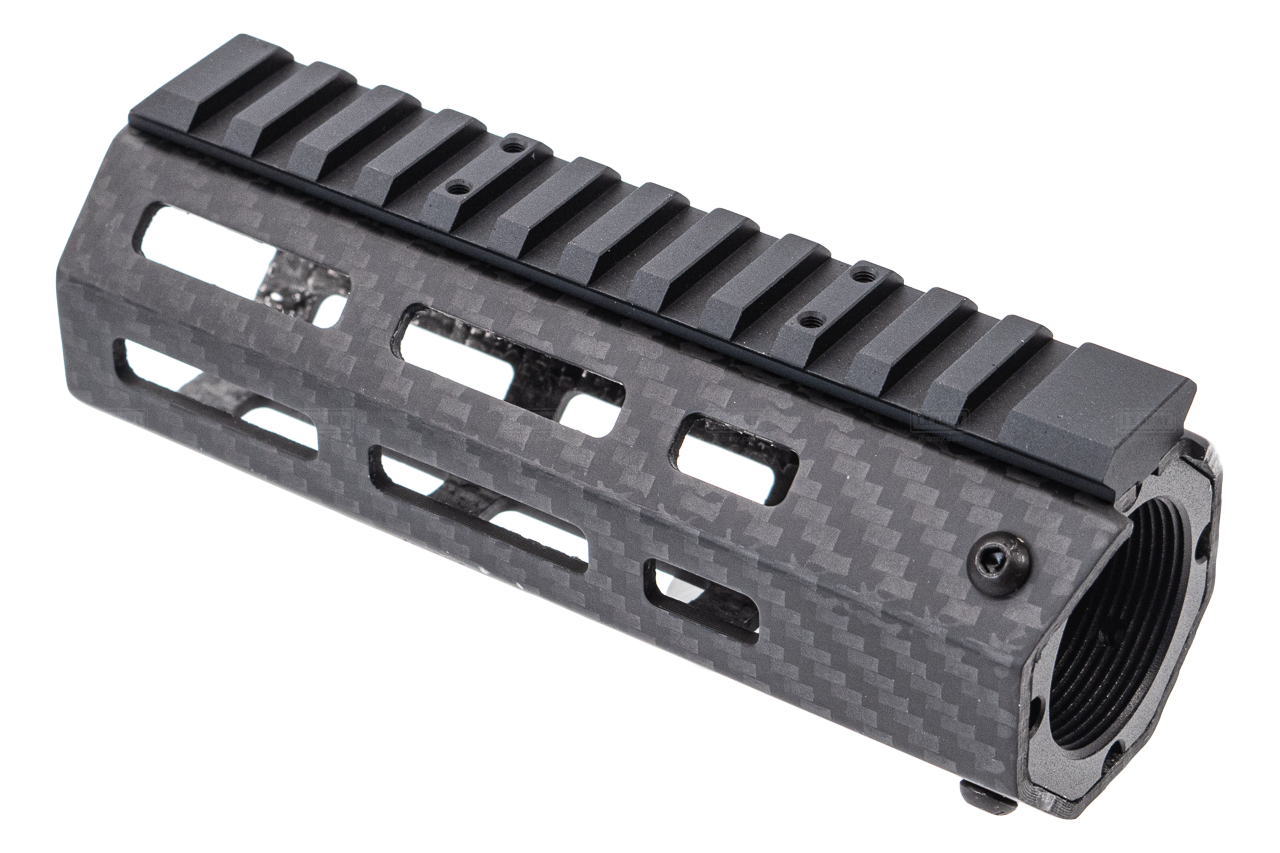 Revanchist Carbon Fiber Handguard Rail For Marui TM MWS GBBR Series ( 5.5" / 9.5" / 12.5" )-5.5 inch
