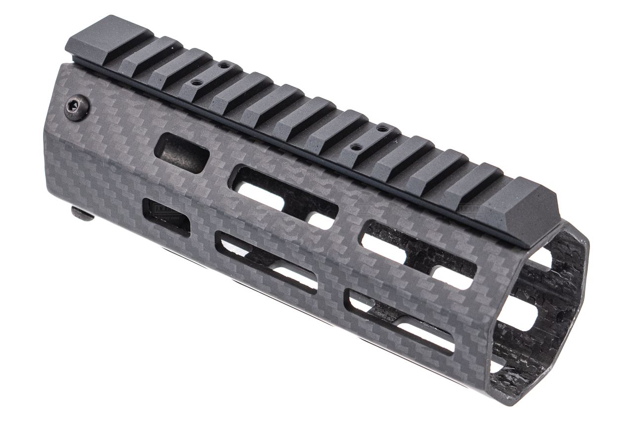 Revanchist Carbon Fiber Handguard Rail For Marui TM MWS GBBR Series ( 5.5" / 9.5" / 12.5" )-5.5 inch