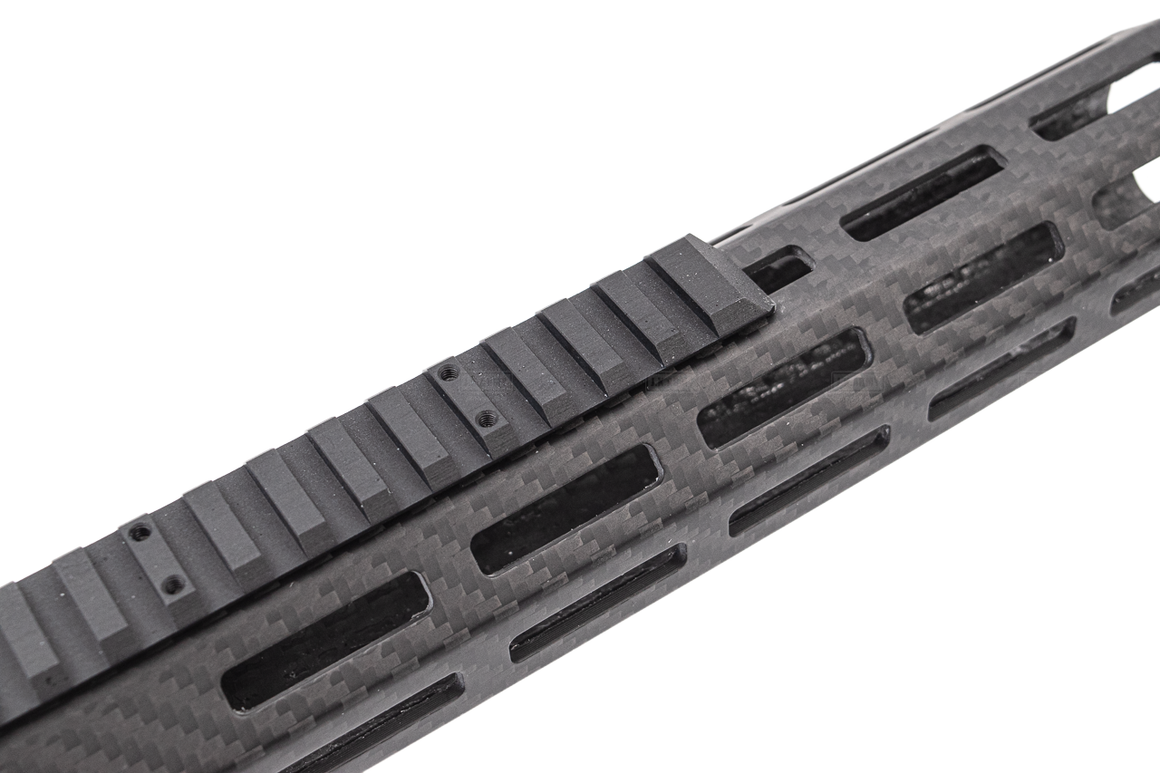 Revanchist Carbon Fiber Handguard Rail For Marui TM MWS GBBR Series ( 5.5" / 9.5" / 12.5" )-9.5 inch