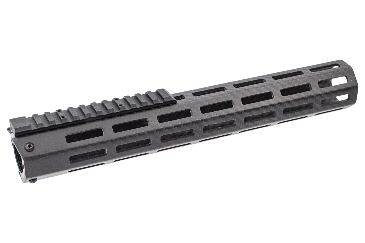 Revanchist Carbon Fiber Handguard Rail For Marui TM MWS GBBR Series ( 5.5" / 9.5" / 12.5" )-12.5 inch