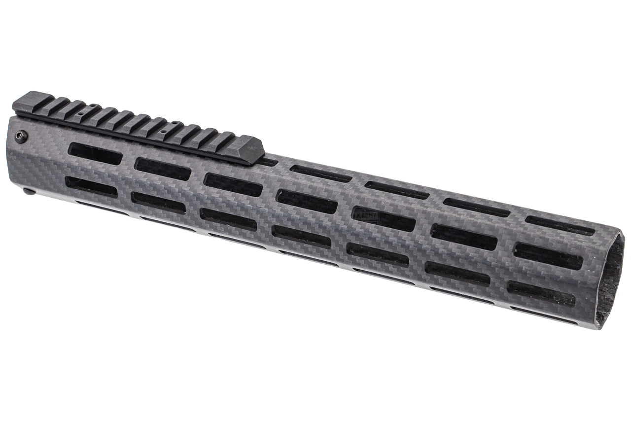 Revanchist Carbon Fiber Handguard Rail For Marui TM MWS GBBR Series ( 5.5" / 9.5" / 12.5" )-12.5 inch