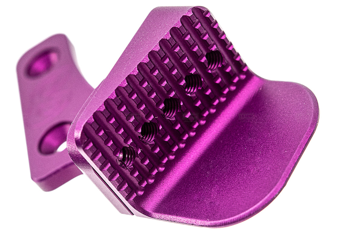 Revanchist INF Style Adjustable Thumbrest For Marui TM Hi-Capa GBBP-Purple