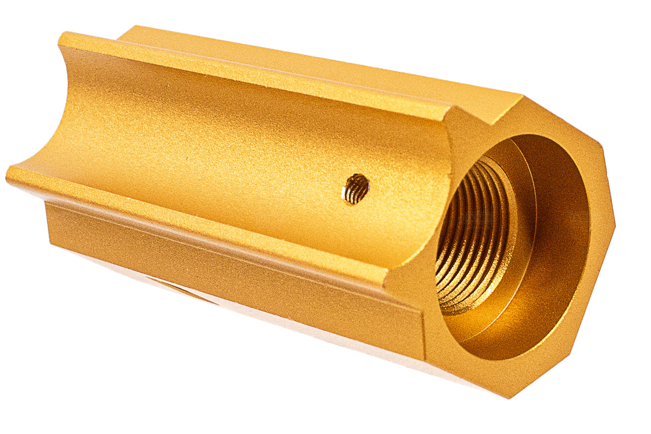 Revanchist 14mm CCW INF Style Compensator For Hi-Capa GBBP Series-Gold