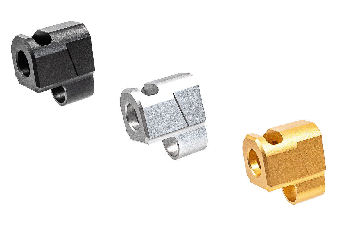 Revanchist 11mm CW to 14mm CCW ST Style Compensator For Marui TM Hi-Capa GBBP Series-Gold