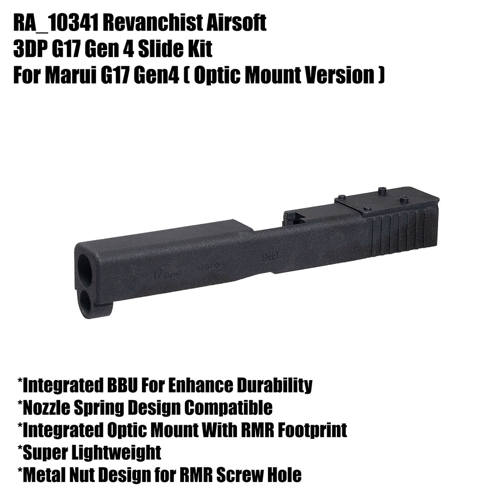 Revanchist G17 Gen4 Slide Kit For TM Marui G Model 17 Gen4 GBBP Series ( Optic Mount Version ) ( 3DP )