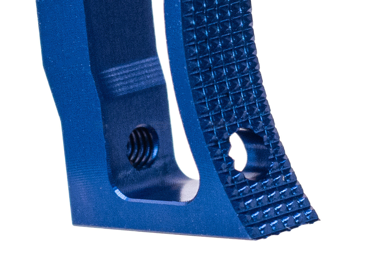 Revanchist CNC Aluminum Curved Trigger For Marui TM Hi-Capa GBBP Series -Purple