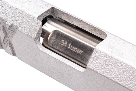 Revanchist 3D Printed 6" Slide Kit " 欲速則不達 " For Marui TM Hi-Capa GBBP Series ( Cerakote Silver )