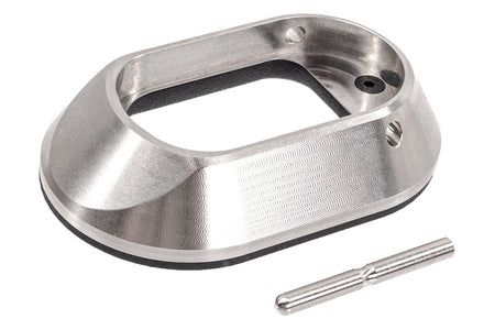 Revanchist Stainless Steel XL Magwell For Marui TM Hi-Capa GBBP ( For Aluminum Grip Only )