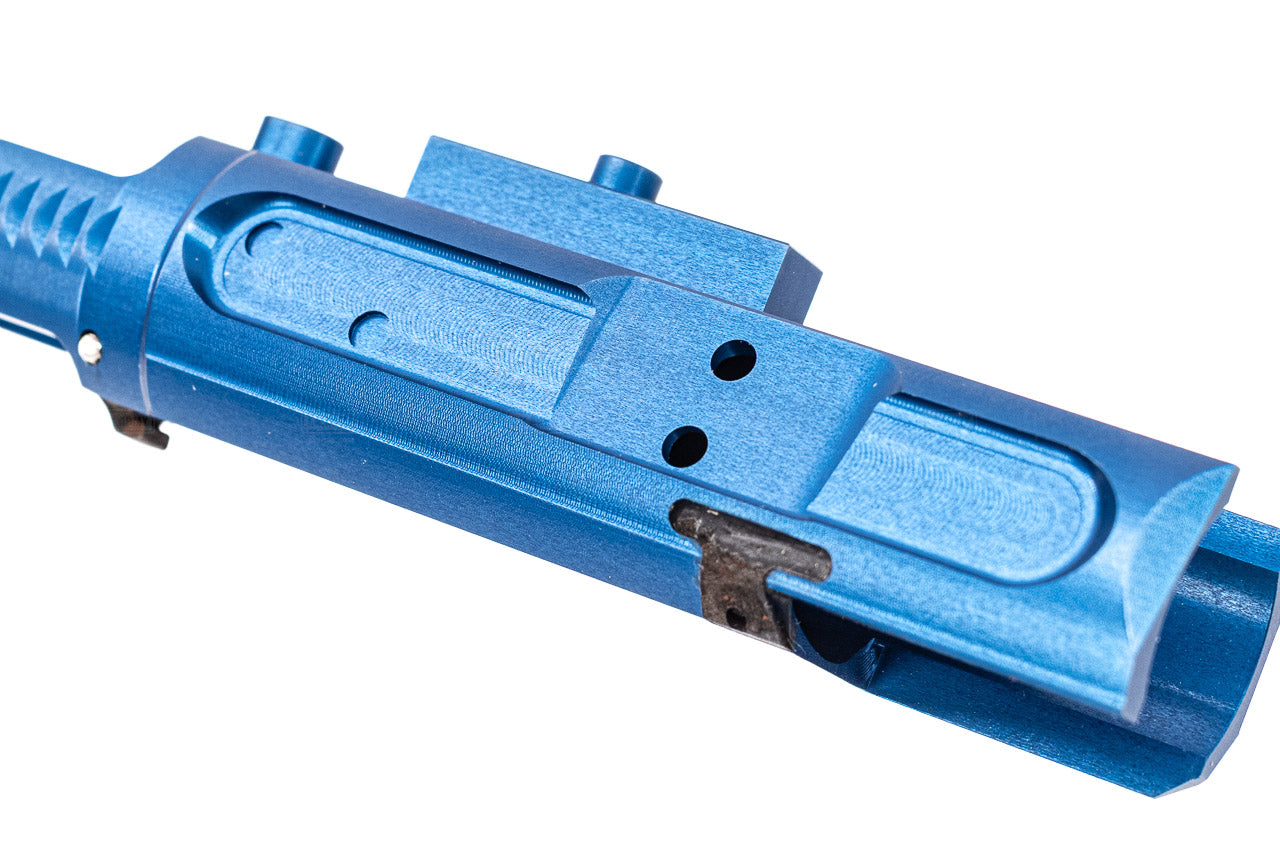 Revanchist CNC Aluminum Bolt Carrier Type A For Marui TM MWS / SAVIA H7.5 PCC GBBR Series -Blue