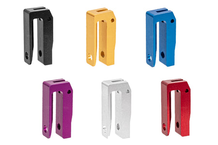 Revanchist CNC Aluminum Flat Short Trigger Type G for Marui TM Hi-Capa GBBP Series-Purple