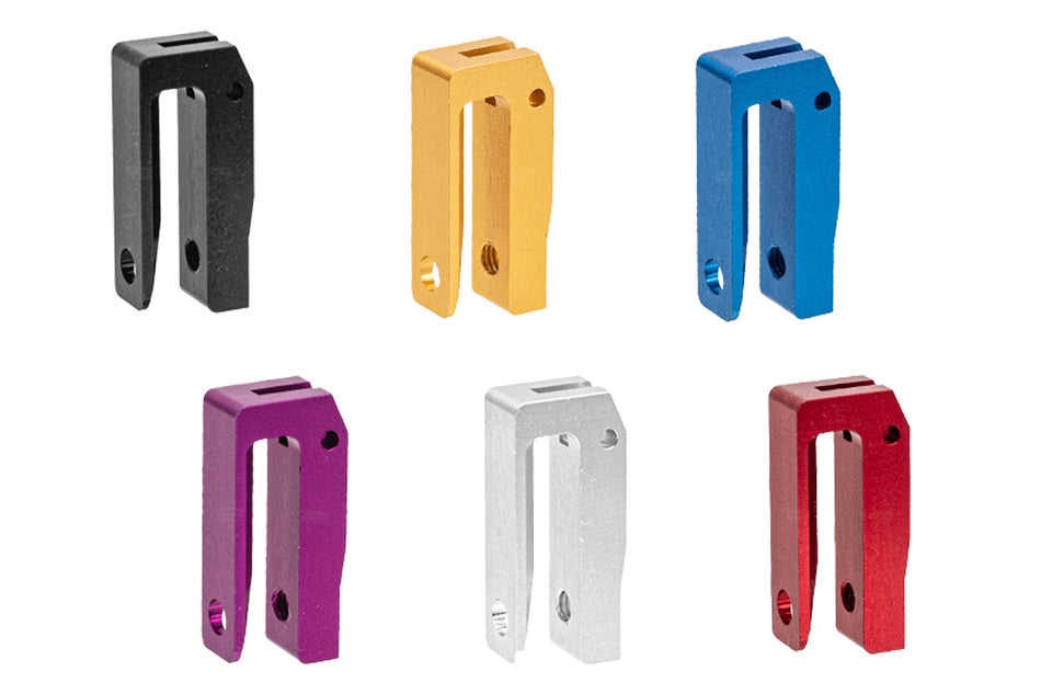 Revanchist CNC Aluminum Flat Short Trigger Type G for Marui TM Hi-Capa GBBP Series-Purple