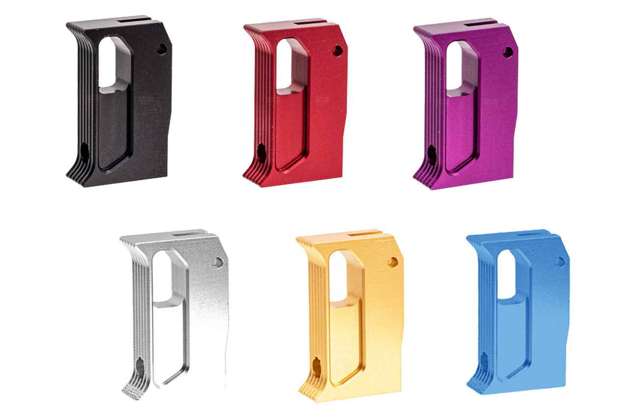 Revanchist CNC Aluminum Flat Trigger Type I for Marui TM Hi-Capa GBBP Series-Purple