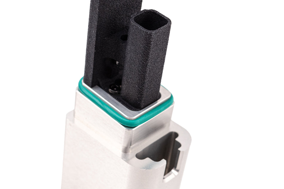 Revanchist Aluminum Magazine Extension For Marui TM / Guarder Hi-Capa Gas Magazine -Silver