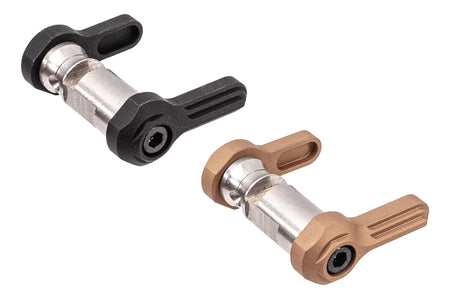 Revanchist Stainless Steel 45 Degree Ambidextrous Type B Selector For Marui TM MWS GBBR Series -FDE