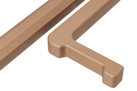 Revanchist CNC Aluminum Practical Shooting Side Charging Handle For Marui TM MWS GBBR Series -Tan