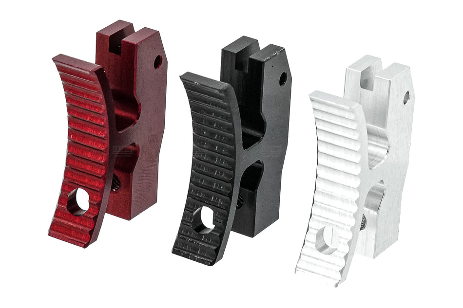 Revanchist CNC Aluminum Adjustable Trigger Type J For Marui TM Hi-Capa GBBP Series-Red