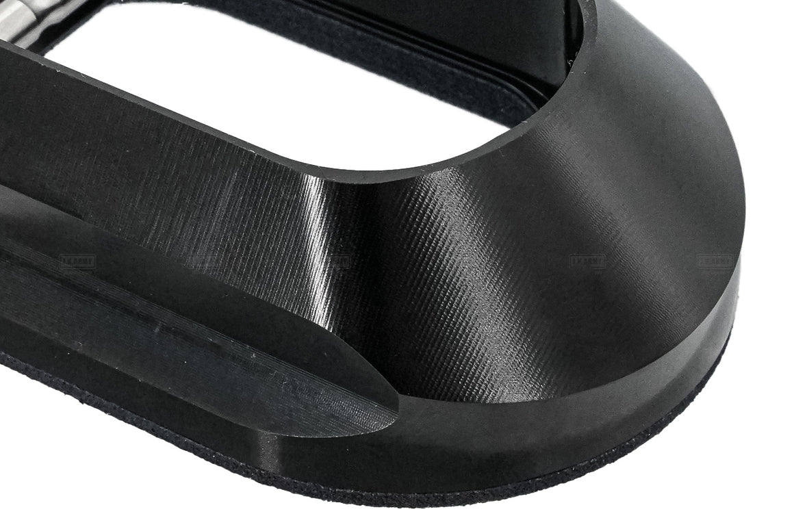 Revanchist CNC Aluminum Limcat Style XL Magwell For Marui TM Hi-Capa GBBP Series ( For Aluminum Grip Only )-Silver