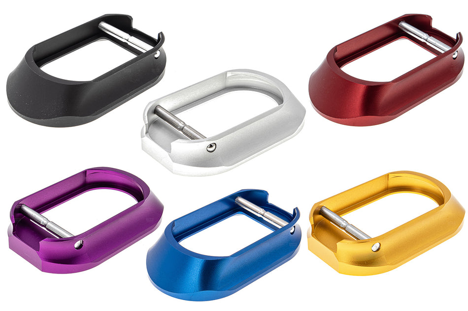 Revanchist CNC Magwell Standard For Hi-Capa GBB Pistols Airsoft Series ( Aluminum )-Purple