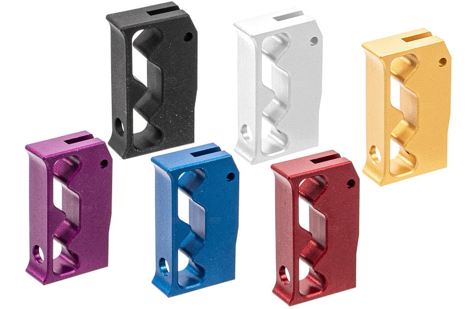 Revanchist Aluminum Slim Flat Type A Adjustable Trigger for Hi-Capa GBB Pistols Airsoft Series ( Black / Silver / Red / Gold / Blue / Purple )-Gold