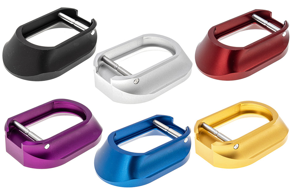 Revanchist CNC Magwell XL For Hi-Capa GBB Pistols Airsoft Series ( Aluminum )-Purple