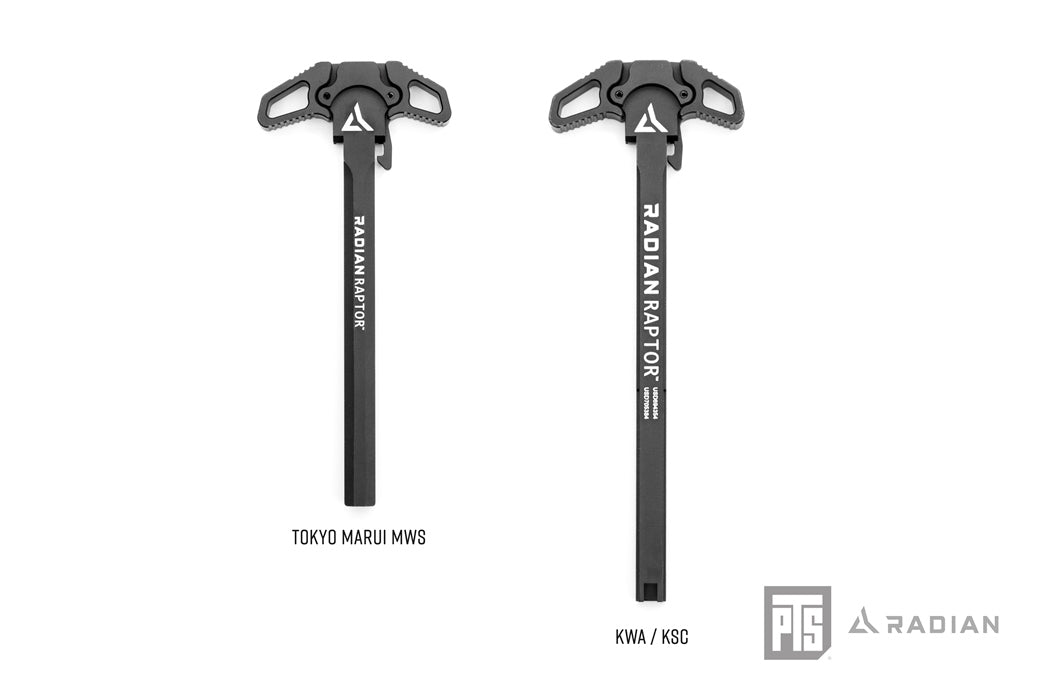 PTS Radian Raptor Ambidextrous Charging Handle GBB ( MWS / KWA )-KSC / KWA