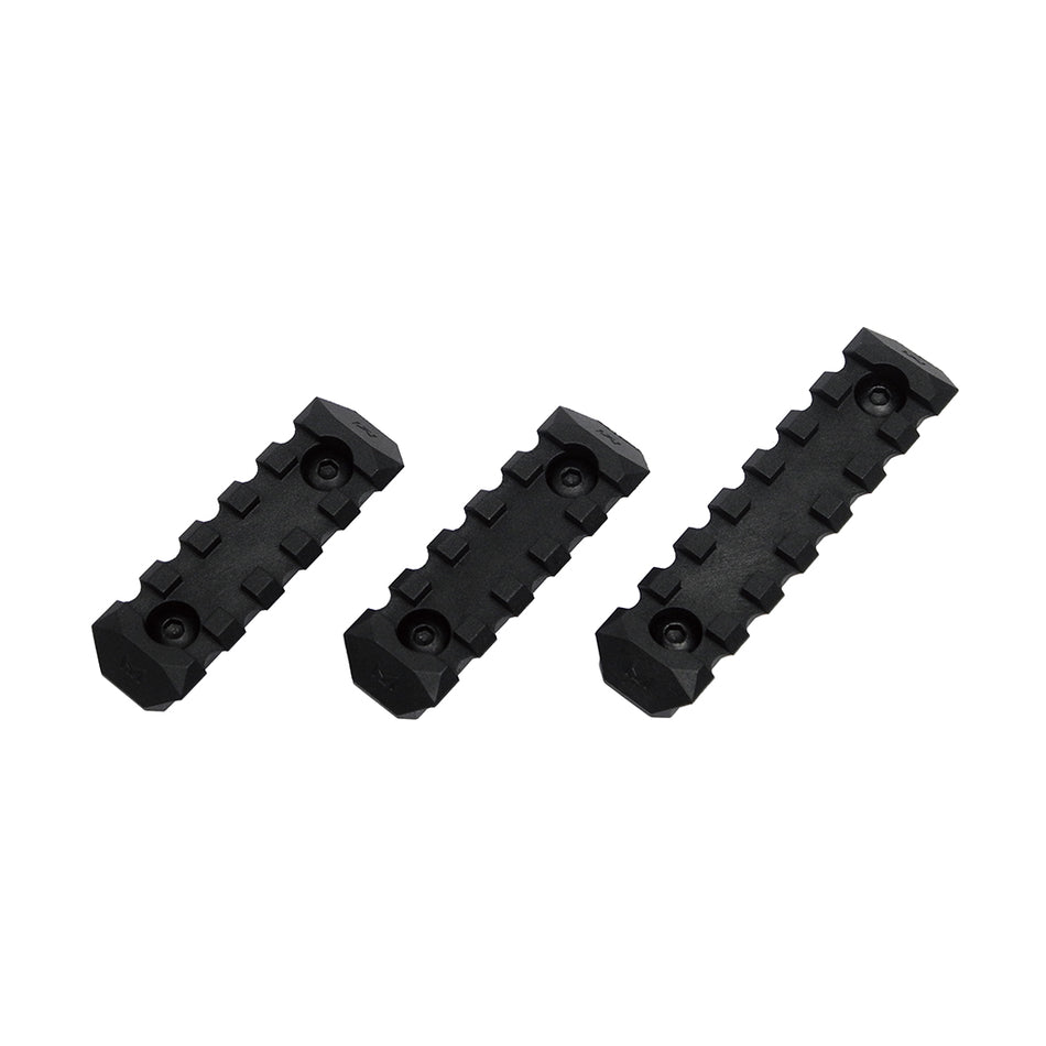 DYTAC M-LOK Polymer Rail Sections Set ( BK )