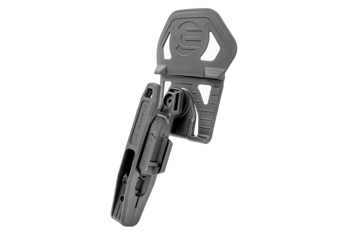 Recover Tactical G7 OWB Holster for all Double Stack Glock Double Stack Glock, P80, Smith & Wesson, Springfield, Sig Sauer, & CZ 9mm/SW40/357 pistols that have an integral rail – ( Recover Stabilizer Brace Compatible )