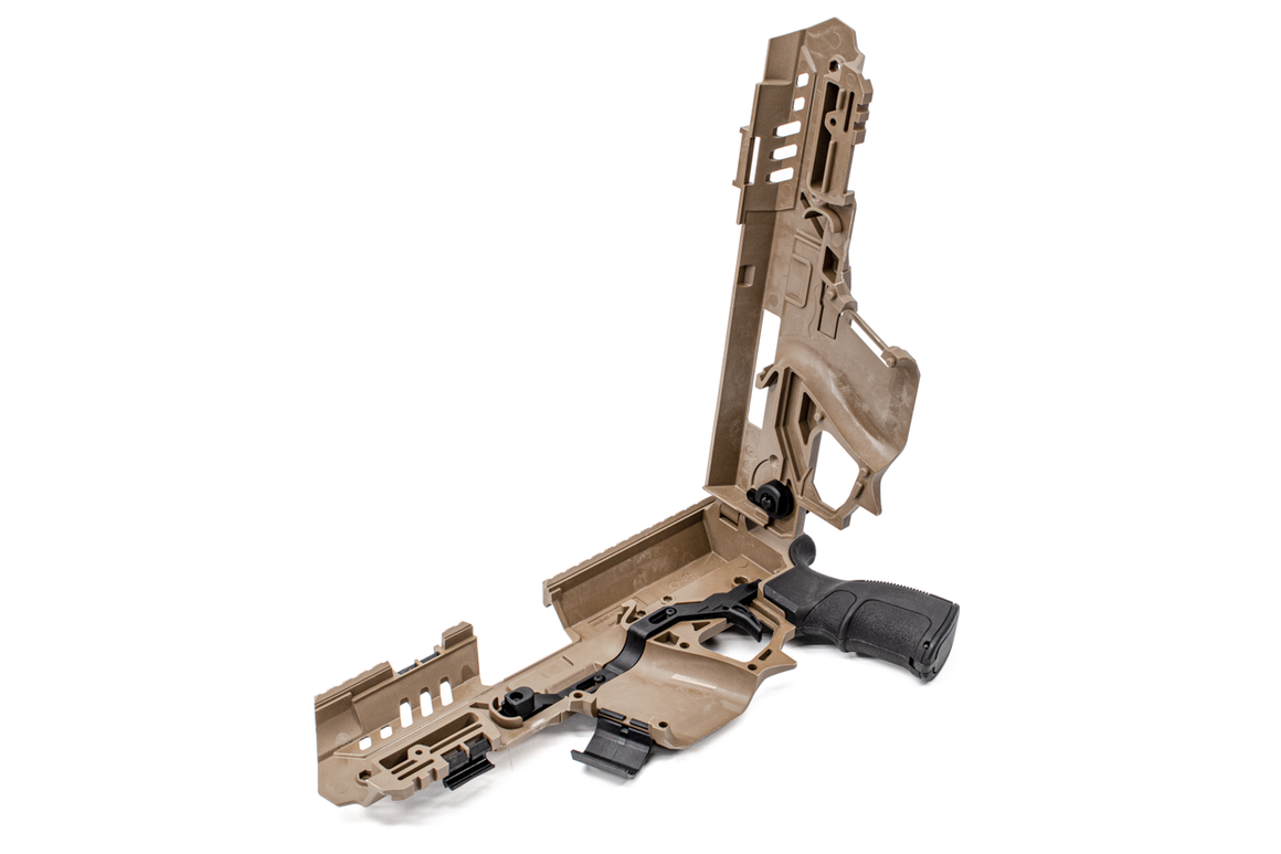 Recover Tactical P-IX Modular AR Platform for Pistols – For Umarex / VFC Glock Airsoft Ver. ( Without Stock )-Tan