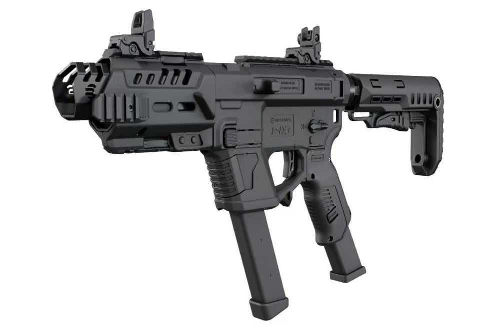 Recover Tactical P-IX+ Modular AR Platform for Pistols – For Umarex / VFC Glock 17 & 19 Airsoft Ver. ( Without Stock ) ( Black )