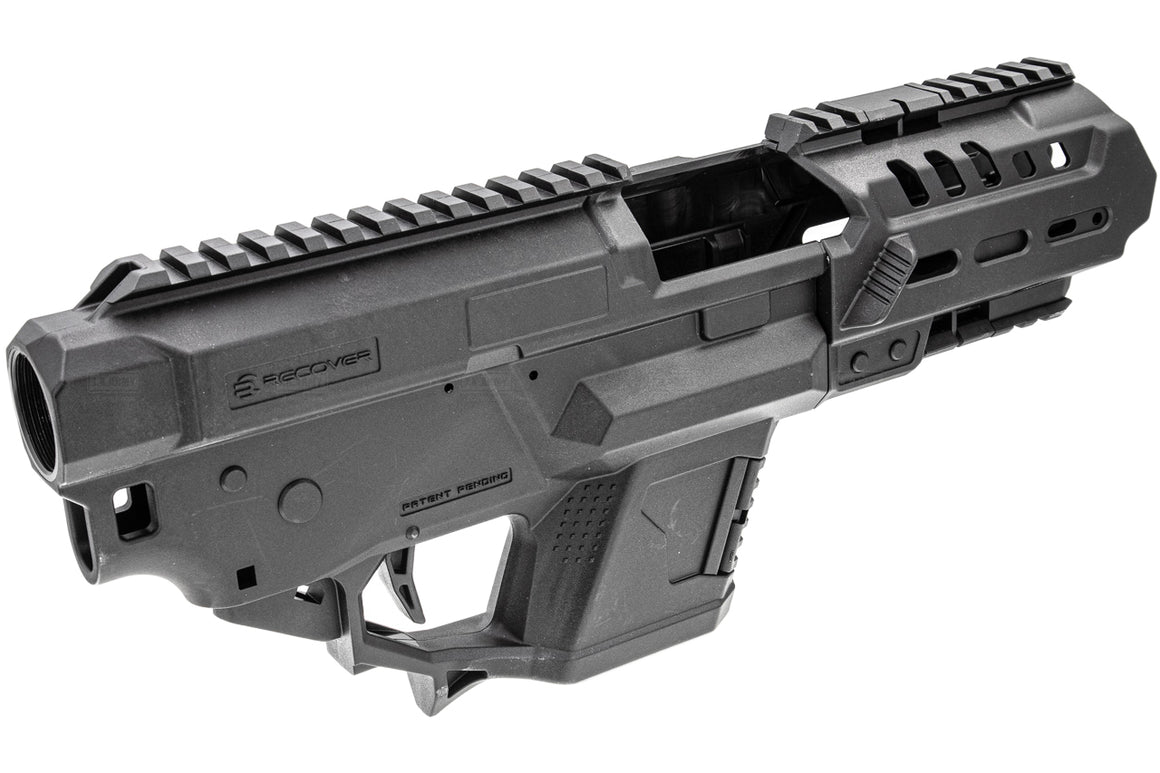Recover Tactical P-IX+ Modular AR Platform for Pistols – For Umarex / VFC Glock 17 & 19 Airsoft Ver. ( Without Stock ) ( Black )