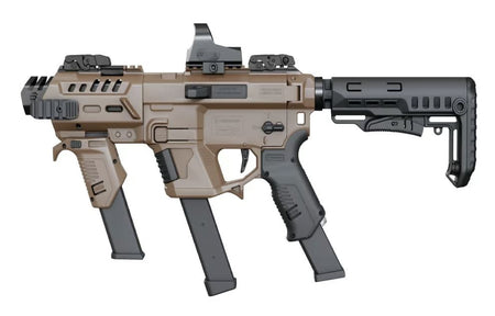 Recover Tactical P-IX+ Modular AR Platform for Pistols – For Umarex / VFC Glock 17 & 19 Airsoft Ver. ( Without Stock ) ( Tan )
