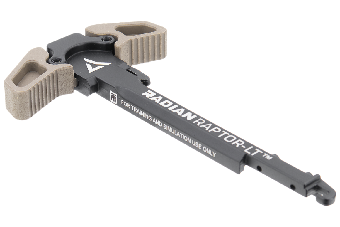 PTS Radian Raptor-LT Ambidextrous Charging Handle For AEG / ERG-Red