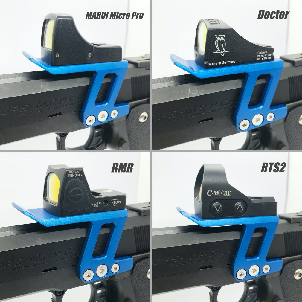 JLP Amphibious Mini Red Dot Sight Mount for Marui TM Hi-Capa-Gold