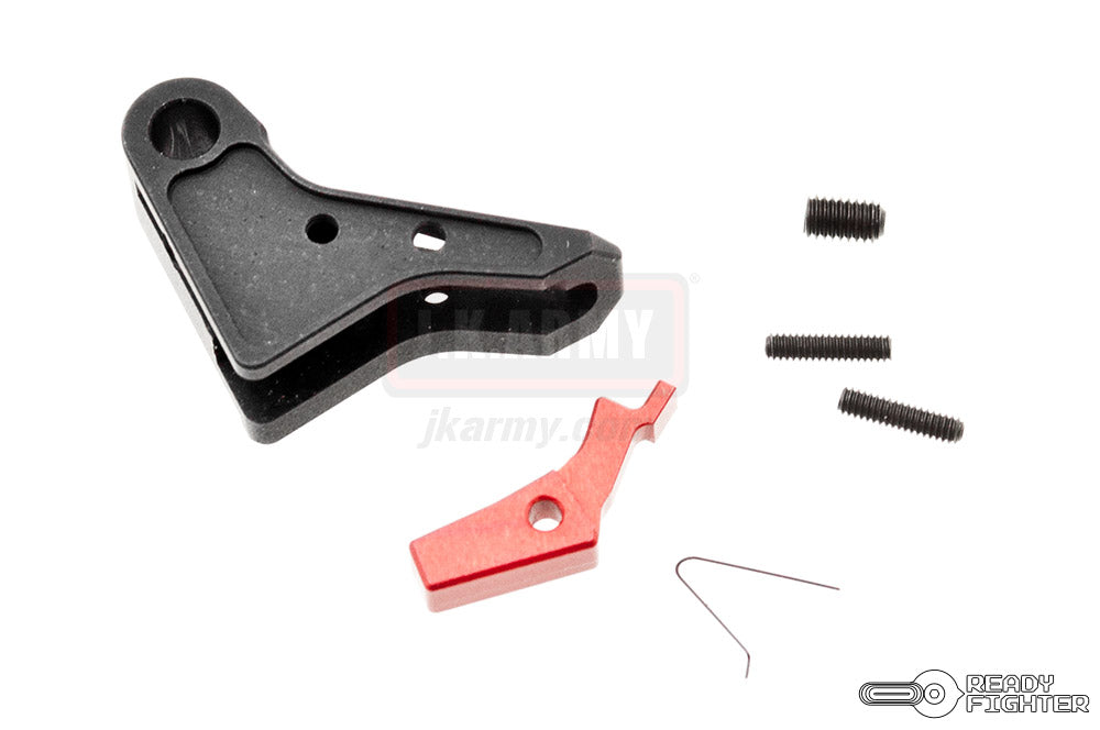 Ready Fighter FI Style CNC Aluminum Trigger G Series GBB Pistol ( Black ) ( TM / KJ / WE / VFC G Model )