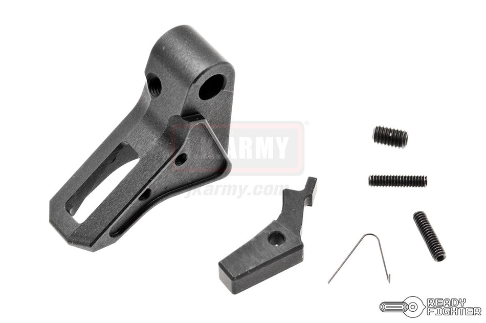 Ready Fighter FI Style CNC Aluminum Trigger G Series GBB Pistol ( TI Grey ) ( TM / KJ / WE / VFC G Model )