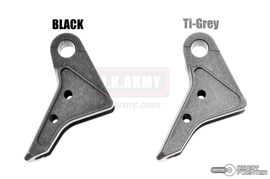 Ready Fighter FI Style CNC Aluminum Trigger G Series GBB Pistol ( Black ) ( TM / KJ / WE / VFC G Model )