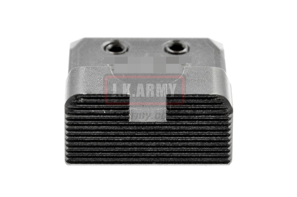 Ready Fighter HEI Style Ledge Black Front and Rear Sight Combo Novak Cut for Marui MEU / 1911
