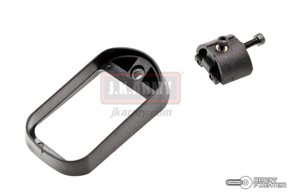 Ready Fighter Plastic Magwell for Marui 17 / 18C Series ( Black )