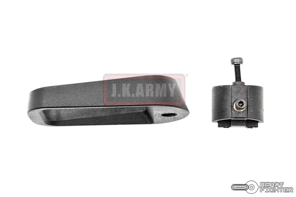 Ready Fighter Plastic Magwell for Marui 17 / 18C Series ( Black )