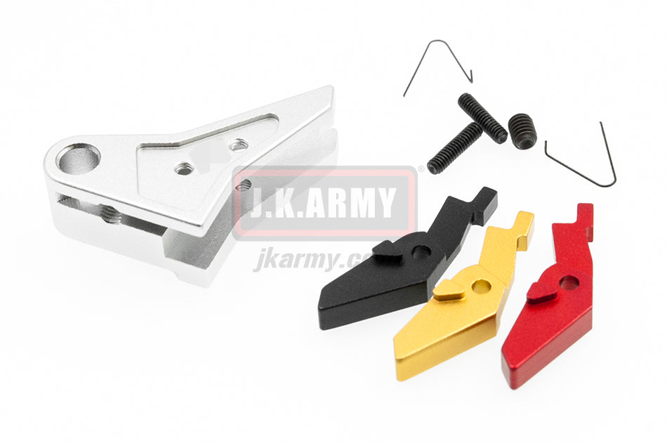 Ready Fighter S Style Flat-Faced Trigger Adjustable For TM / KJ / WE / VFC G Model Series ( SV )