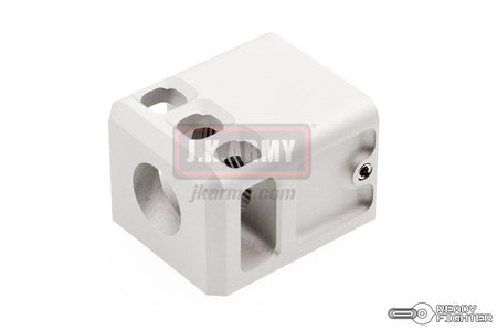 Ready Fighter TB Style V2 Micro Comp 14mm CW / CCW Thread ( Silver )-14mm Counter-Clockwise - ( 14CCW )