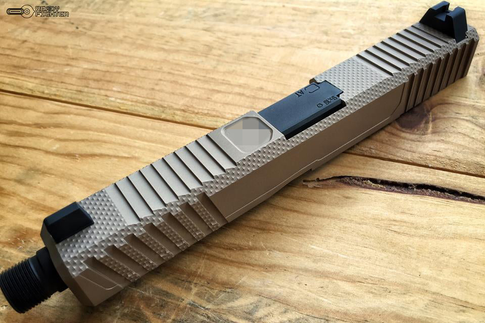 Ready Fighter Neo Style Slide Set For Marui Model 17 GBB ( Light Bronze )