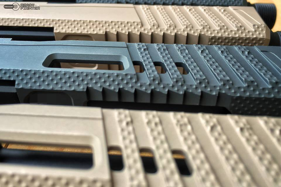 Ready Fighter Neo Style Slide Set For Marui Model 17 GBB ( Light Bronze )